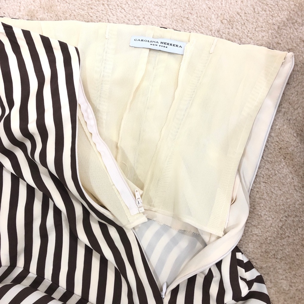 Beautiful Carolina Herrera strapless dress!!! - Picture 5 of 5